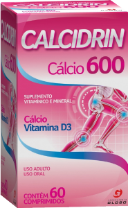 Calcidrin 600mg 60 Comprimidos Globo