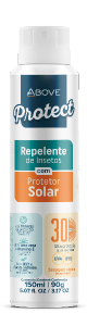 Repelente De Inseto Aerosol  Above Protect C/Protetor Solar Fps 30 150ml