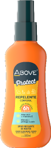 Repelente De Inseto Spray Above Protect Corporal C/ Aloe Vera E Vitamina E 100ml