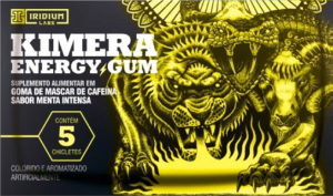 Kimera Energy Gum Display C/ 18 Unidades Sabor Menta Intensa Iridium Labs