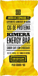 Kimera Energy Bar Display 12 Unidades Sabor Café C/ Chocolate Iridium Smart Foods