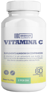 Vitamina C 1000mg 60 Cápsulas Iridium Elements