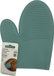 Luva De Silicone Antiderrapante 21x17cm Cores Sortidas Sm Lar