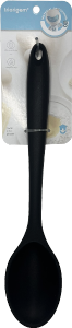 Colher P/ Arroz De Silicone 28cm Preto Sm Lar
