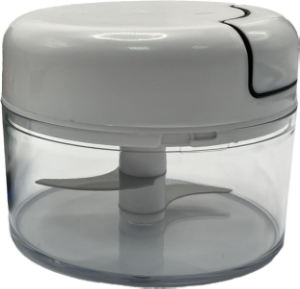 Mini Processador De Alimentos Acrílico E Inox C/ 3 Lâminas 170ml Cores Sortidas Sm Lar