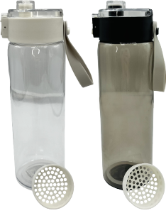 Garrafa Squeeze C/ Tampa Flip Top E Alça 800ml Cores Sortidas Sm Lar