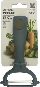 Descascador De Legumes Aço Inox C/ Cabo Plástico 13,5cm Cores Sortidas Sm Lar