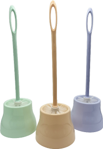 Escova Sanitária Plástico 12,5x45cm Cores Sortidas Sm Lar