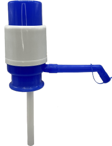 Bomba Manual P/ Galão Água 17x7,5cm Azul E Branco Sm Lar
