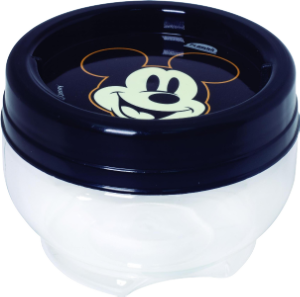 Pote Organizador Gire E Trave Mickey Adulto 155ml Plasútil Ref 18040