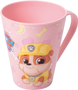 Caneca Patrulha Canina Baby Menina 360ml (C11,1xl8,7xa10,2cm) Plasútil Ref 17948