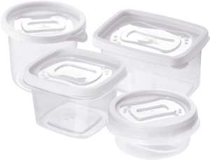 Feirinha Potes Clic 240 Unidades Cores Sortidas Plasútil Ref 17895