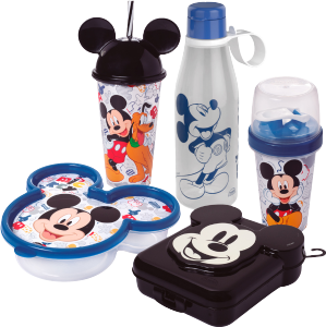 Feirinha Variedades Mickey 170 Unidades Plasútil Ref 17493