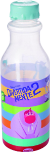 Garrafa Retrô Divertidamente 500ml Plasútil Ref 16517