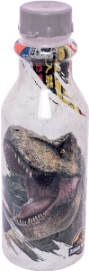 Garrafa Retrô Jurassic World 500ml Plasutil Ref 14716