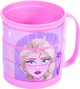 Caneca Divertida Frozen 360ml (C10,6xl8,6xa9,3cm) Plasútil Ref 14474