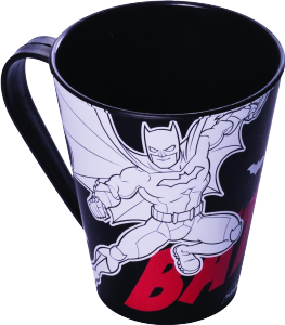 Caneca Batman 360ml (C11,1xl8,7xa10,2cm) Plasútil Ref 13350