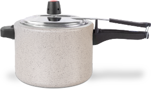 Panela De Pressão Vapt Cerâmica Fechamento Interno 4,5l Vanilla Brinox Ref 7239/170