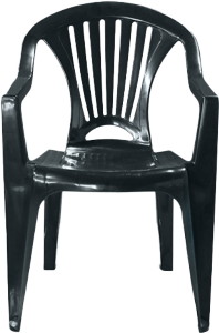 Poltrona Alta Black (A81,5xc57,8xl55cm) Arqplast Ref 25830