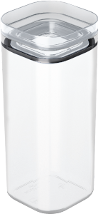 Organizador Hermético C/ Tampa 350ml Transparente Uz Ref Uz1310-Tr